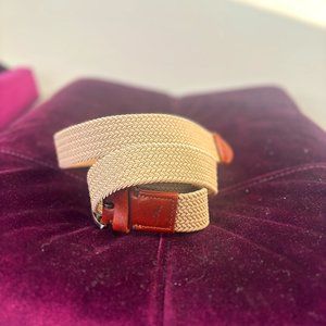 Tommy Bahaman Braided Weave and Leather Belt| L//XL